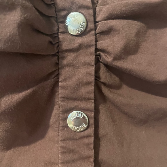 BISOU BISOU Button Down Sleeveless Top 🌵xs - Picture 4 of 5